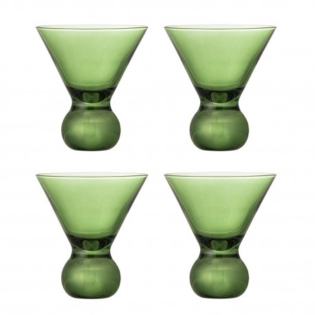 Verres à cocktail Bloomingville Corliss set de 4