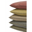 Grande housse de coussin lin coton uni Madam Stoltz