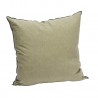 Grande housse de coussin lin coton uni Madam Stoltz