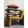Grande housse de coussin lin coton uni Madam Stoltz