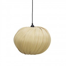Suspension organique bois bambou Madam Stoltz