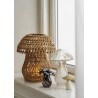 Lanterne decorative rotin tresse Madam Stoltz