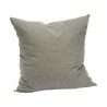Grande housse de coussin lin coton uni Madam Stoltz