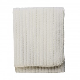 Plaid matelasse coton uni Madam Stoltz