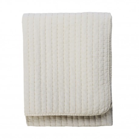 Plaid matelasse coton uni Madam Stoltz