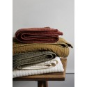 Plaid matelasse coton uni Madam Stoltz
