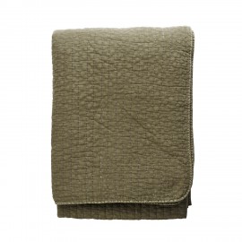 Plaid matelasse coton uni Madam Stoltz
