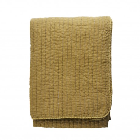 Plaid coton matelasse uni Madam Stoltz