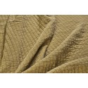 Plaid coton matelasse uni Madam Stoltz
