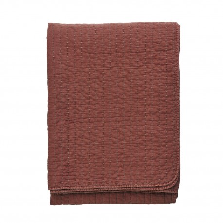 Plaid matelasse coton uni Madam Stoltz