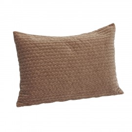Housse de coussin decorative velours matelasse Madam Stoltz