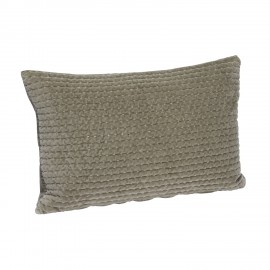 Housse de coussin matelasse velours uni Madam Stoltz