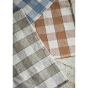 Set de table tissu coton motif carreaux Madam Stoltz