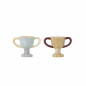 Coquetier en forme de trophée Bloomingville set de 2 Coquetier en forme de trophée Bloomingville set de 2