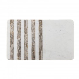 Planche a decouper marbre blanc Bloomingville Novelle