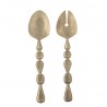 Couverts a salade metal laiton Bloomingville Edi