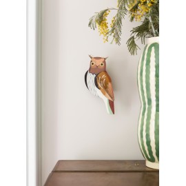 Oiseau décoratif 3d chouette Studio Roof Tawny Owl