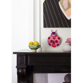 Coccinelle artistique murale carton Studio Roof Dotted Lady