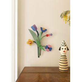 Bouquet fleurs murale carton Studio Roof Daisy Belle