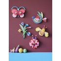 Bouquet fleurs murales carton recycle Studio Roof Daisy Belle