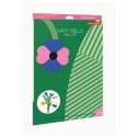 Bouquet fleurs murales carton recycle Studio Roof Daisy Belle