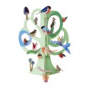 Arbre decoratif en carton recycle 3d Studio Roof Singing Tree