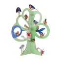 Arbre decoratif en carton recycle 3d Studio Roof Singing Tree