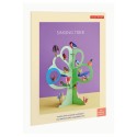 Arbre decoratif en carton recycle 3d Studio Roof Singing Tree