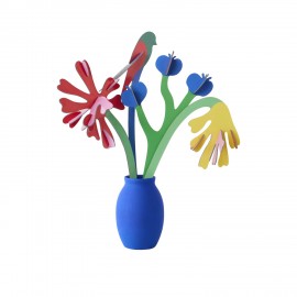 Bouquet fleurs decoratif carton 3d Studio Roof Matisse Paper Bloom