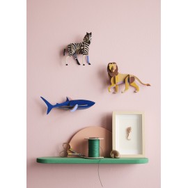 Décoration murale carton requin Studio Roof Shark