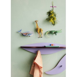 Décoration murale carton baleine Studio Roof Whale