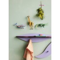 Decoration murale carton recycle baleine Studio Roof Whale
