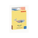 Decoration murale carton recycle baleine Studio Roof Whale