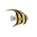 Decoration murale carton recycle poisson Studio Roof Angelfish