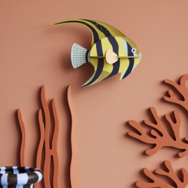 Décoration murale carton poisson Studio Roof Angelfish