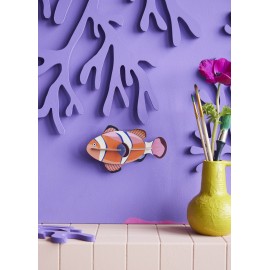 Décoration murale carton poisson clown Studio Roof Clownfish