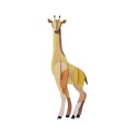 Decoration murale girafe Carton recycle Studio Roof Tall Giraffe