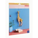 Decoration murale girafe Carton recycle Studio Roof Tall Giraffe
