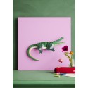 Decoration murale animal crocodile carton Studio Roof Tall Crocodile