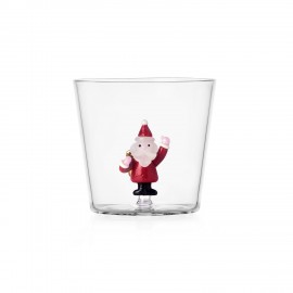 Verre a eau pere noel Ichendorf Milano Christmas Tales Santa with sack