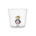 Verre a eau petit oiseau hibou Ichendorf Milano
