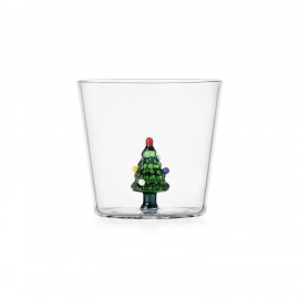 Verre a eau petit sapin de noel Ichendorf Milano Christmas Tales