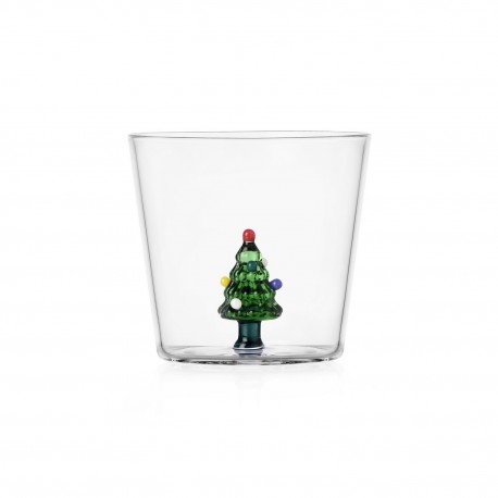Verre a eau petit sapin de noel Ichendorf Milano Christmas Tales
