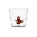 Verre a eau petit animal castor Ichendorf Milano Woodland Tales