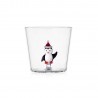 Verre a eau penguin noel Ichendorf Milano Christmas Tales
