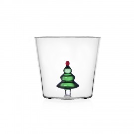 Verre a eau sapin de noel Ichendorf Milano Christmas Tales