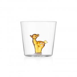 Verre a eau petit animal faon Ichendorf Milano Christmas Tales
