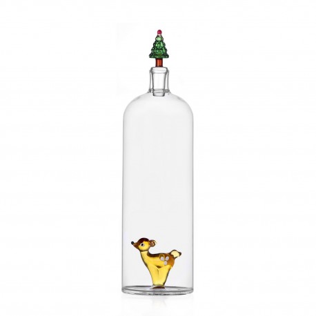 Bouteille carafe a eau de noel petit faon Ichendorf Milano Woodland Tales