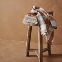 Torchon de cuisine coton rayures fines Madam Stoltz