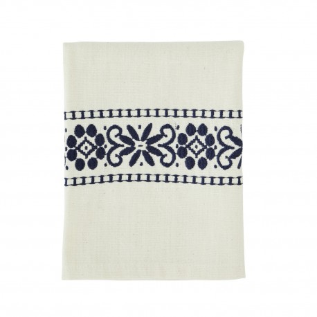 Torchon de cuisine broderie coton Madam Stoltz